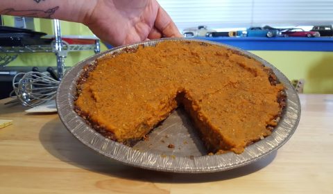 Pumpkin Pie No Oils, No Bake Plant Based