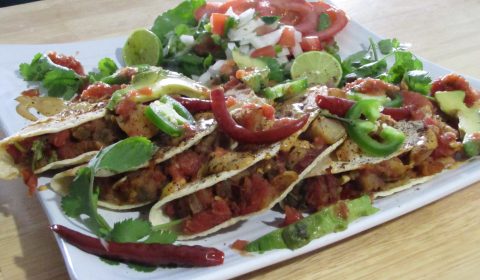 Plant Based Tacos Dorados