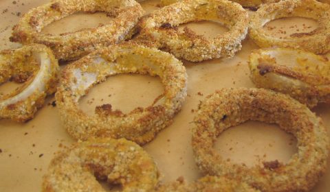 Oil Free Crispy Crunchy Onion Rings